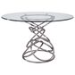 Blue River Wendy Dining Table in Brushed Stainless Steel - Table Only, , large