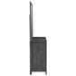New Heritage Design Odessa 4-Piece King Bedroom Set in Charcoal and Silver, , large