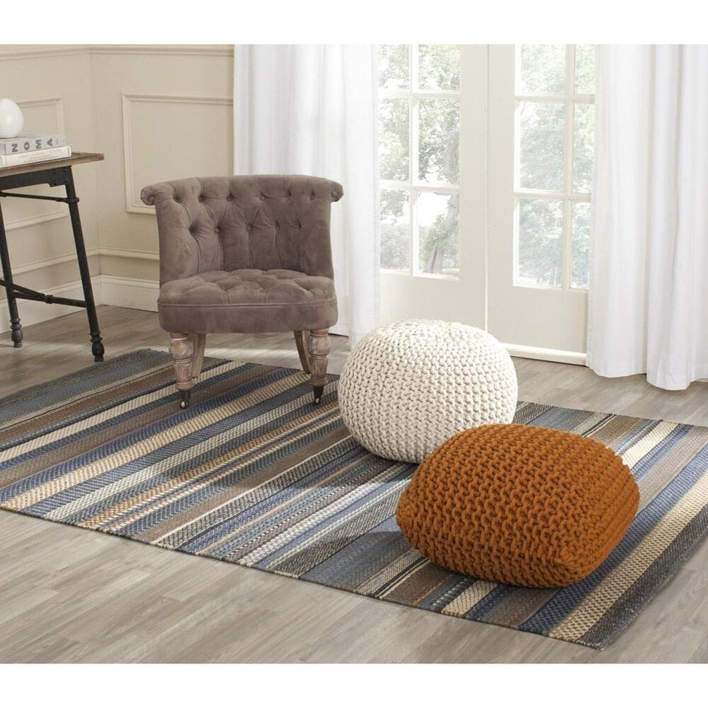 Safavieh Kilim KLM951A 3&#39; x 5&#39; Blue Area Rug, , large