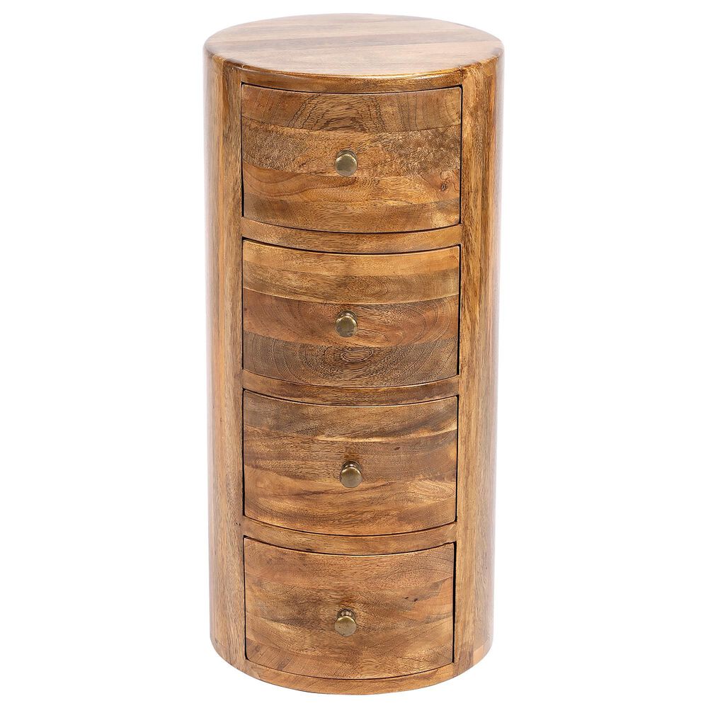 Butler Liam Storage End Table in Light brown, , large