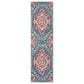 Safavieh Madison MAD119C 2"3" x 6" Blue and Fuchsia Runner, , large