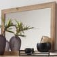 Ashley Hyanna Bedroom Mirror in Golden Rustic, , large