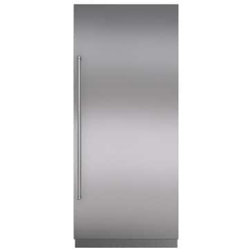 Sub Zero 36" Column Door Panel with Pro Handle for Right Hinge in Stainless Steel, , large