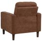 Coaster Bowen II Accent Arm Chair in Rust, , large