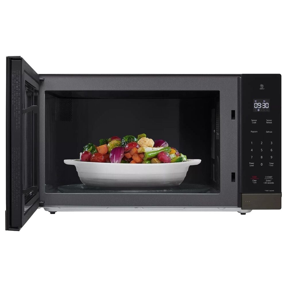 LG 2.0 Cu. Ft. NeoChef Countertop Microwave Oven in Black Stainless Steel, , large