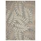 Nourison Aloha Tropical 5"3" x 7"5" Natural Indoor/Outdoor Area Rug, , large