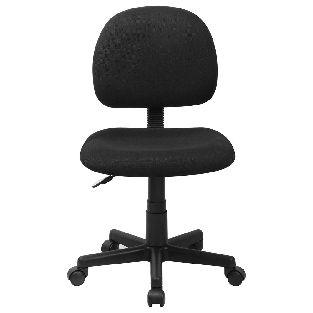 Flash Furniture Swivel Task Chair in Black, , large