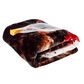 Timberlake Lavish Home Oversized Woven Plush Blanket in Bald Eagle, , large