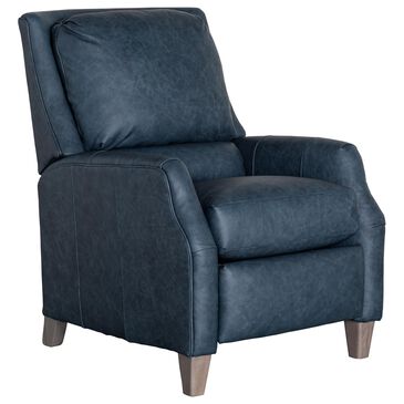 Smith Brothers Pressback Manual Recliner in Blue, , large