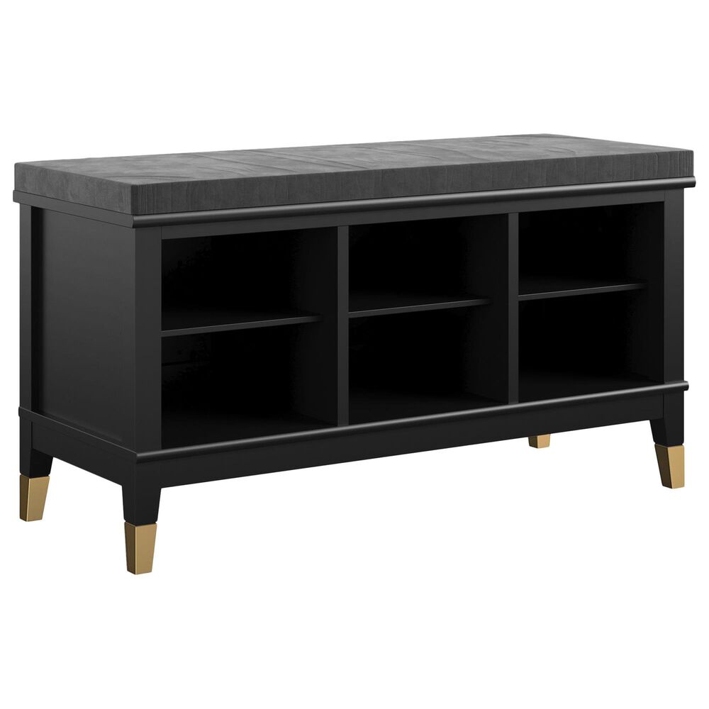 DHP Westerleigh Entryway Bench in Black, , large