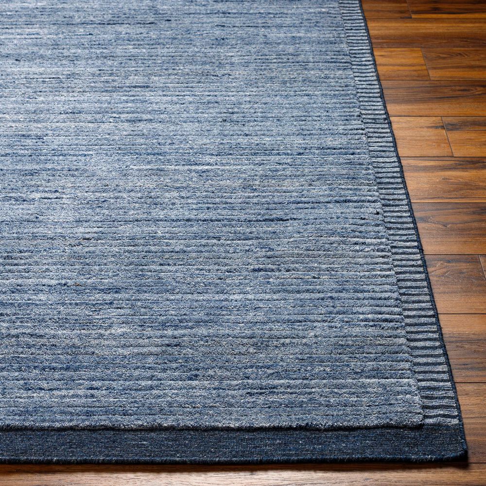 Surya Yasmin 2&#39; x 3&#39; Black, Navy, Denim and Ink Blue Area Rug, , large