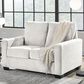 Ashley Rannis Stationary Twin Sofa Sleeper in Snow, , large