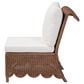 Baxton Studio Detta Accent Chair with Rolled Back in Neutral, , large