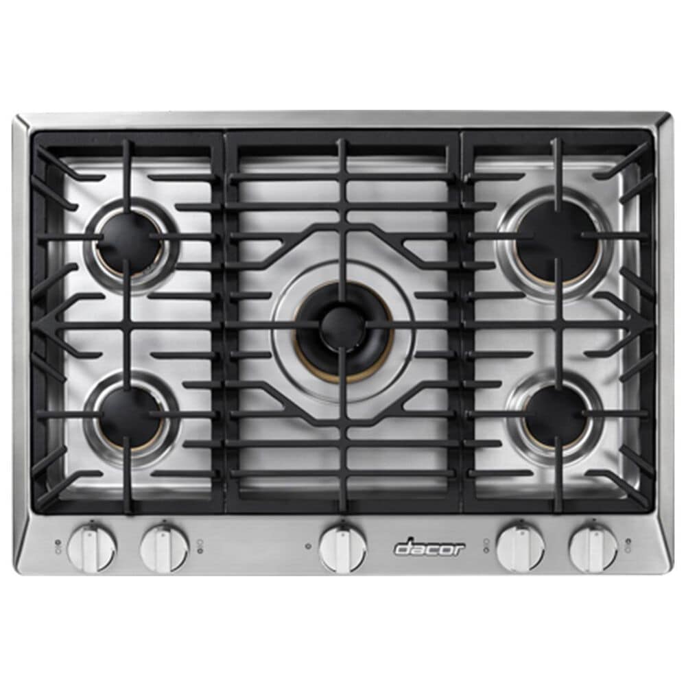 Dacor Modernist 36" Pro Gas Range with Natural Gas in Silver Stainless Steel, , large