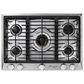 Dacor Modernist 36" Pro Gas Range with Natural Gas in Silver Stainless Steel, , large