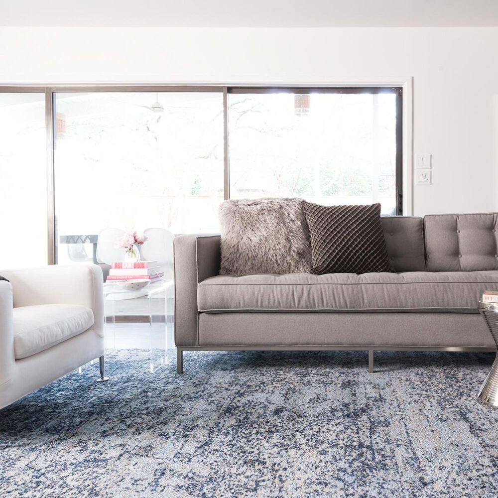 Loloi Viera VR-06 5&#39;3&quot; x 7&#39;7&quot; Light Blue and Grey Area Rug, , large