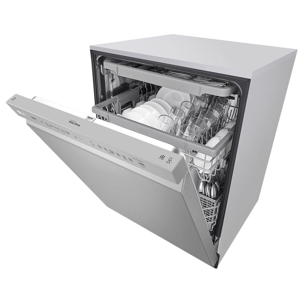 LG 24" BuiltIn Dishwasher with 3rd Rack in PrintProof Stainless Steel
