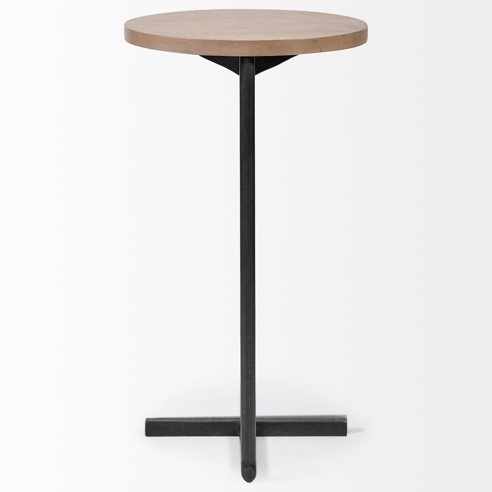 Mercana Ballatine I Accent Table in Black and Brown, , large