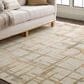 Karastan Memento Souvenir 6"6" x 9"10" Beige Area Rug, , large