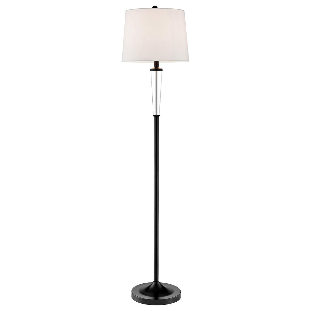 Lite Source Freida Table Lamp and Floor Lamp Set in Black &#40;Set of 3&#41;, , large