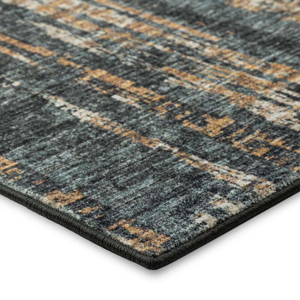Dalyn Rug Company Winslow WL6 2&#39;6&quot; x 10&#39; Charcoal Indoor/Outdoor Runner, , large