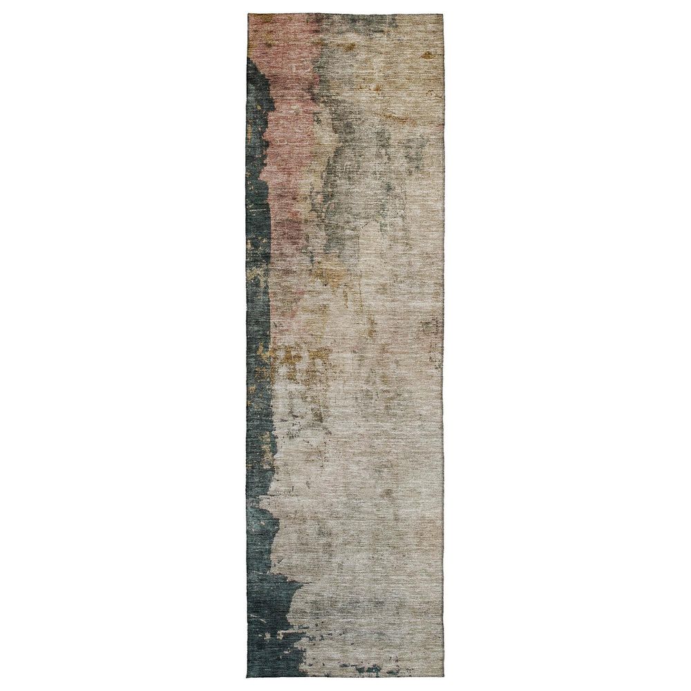 Dalyn Rug Company Nouveau NV15 2"3" x 7"6" Taupe Indoor/Outdoor Runner, , large