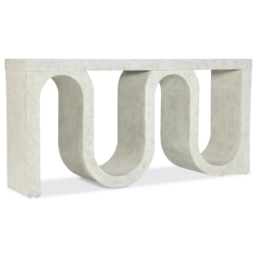 Hooker Furniture Melange Snaked Console Table in Cream, , large