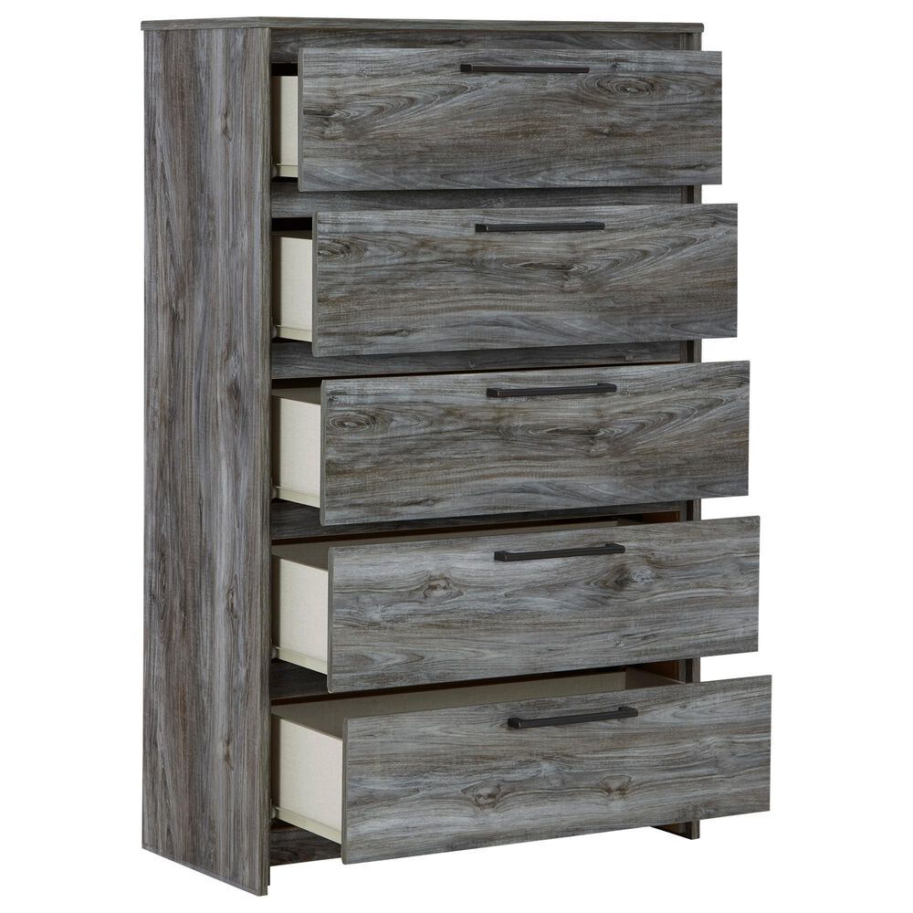 Ashley Baystorm 5 Drawer Chest in Smoke Gray, , large