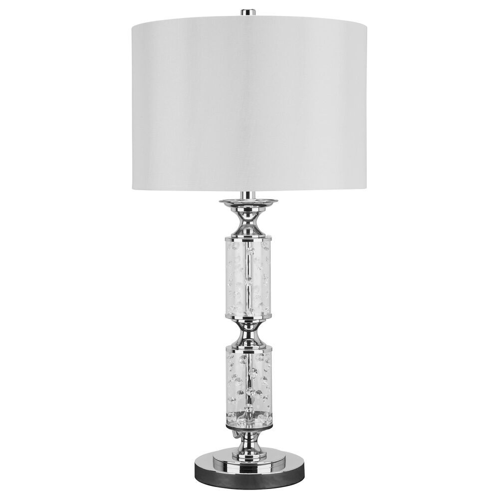 Signature Design by Ashley Laramae Metal Table Lamp in Chrome, , large