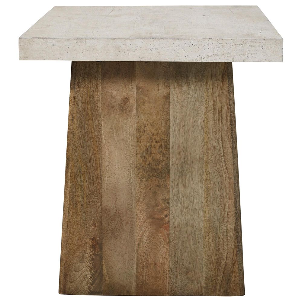 Ashley Brendalhouse Square End Table in Light Brown, , large