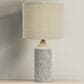 Creative Coop 12" Round Cement Desk Lamp in Cement Grey, , large