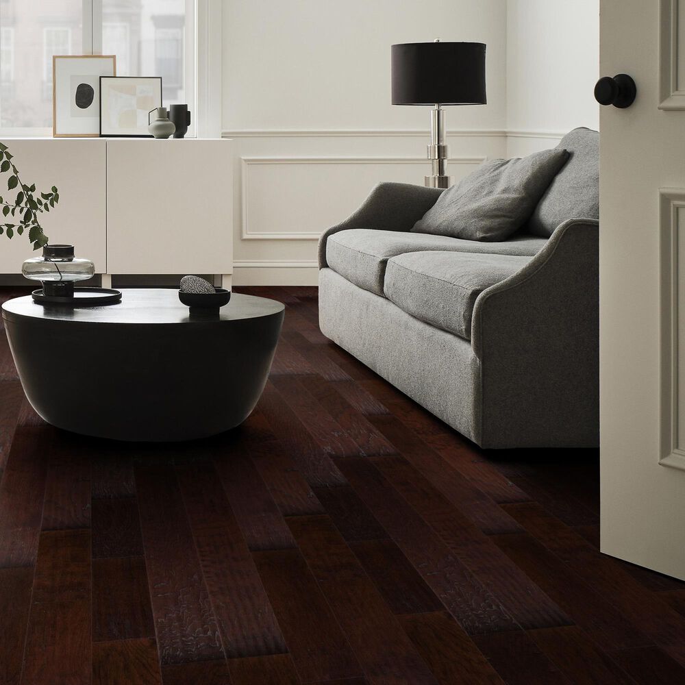 Shaw Summer Breeze Evening Shade Hickory Engineered Hardwood, , large