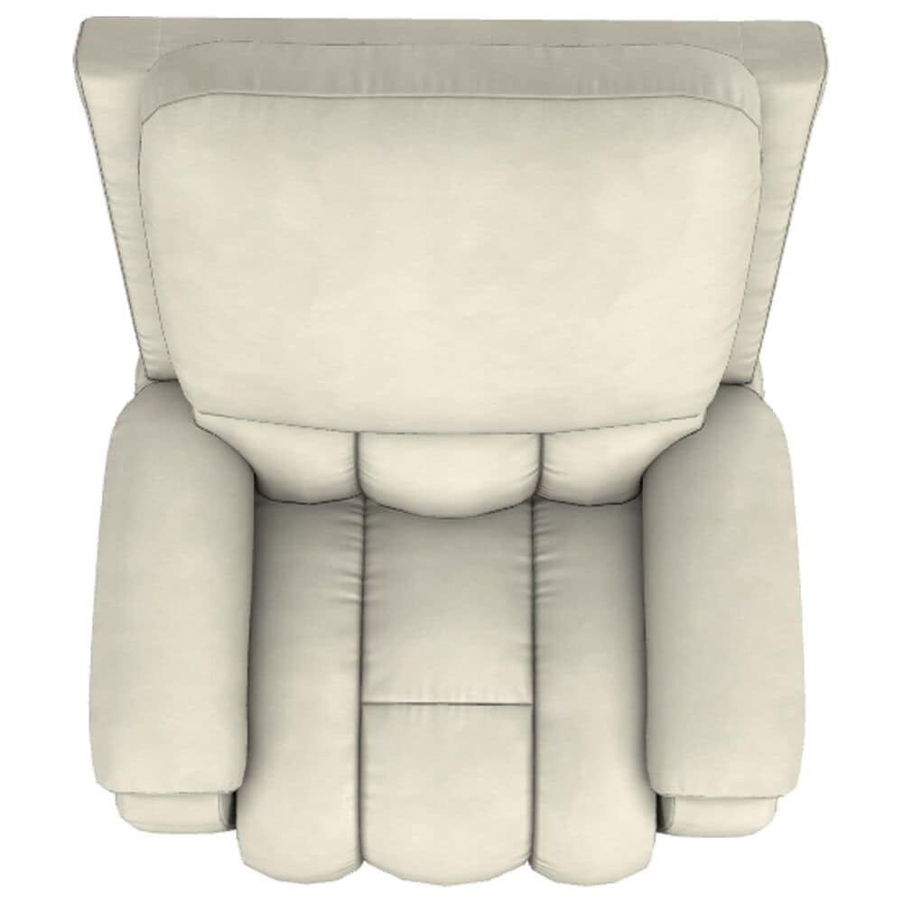 La-Z-Boy Greyson Leather Rocking Recliner in Ice, , large