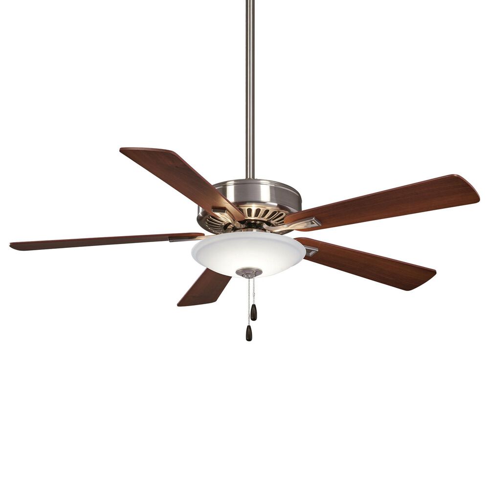 Minka-Aire Contractor Uni-Pack 52" Ceiling Fan with LED Light in Brushed Nickel, , large