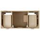 37B Alanya 48" Single Bathroom Vanity in Warm Oak with White Composite Stone Top, , large