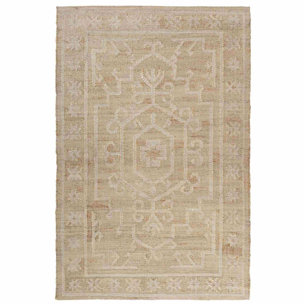L&R Resources Willow Ivory 10" x 14" Area Rug, , large