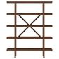 Ashley Lyncott 70" Bookcase in Brown, , large