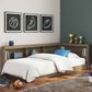 Ashley Deanlow Twin Bookcase Storage Bed in Honey, , large