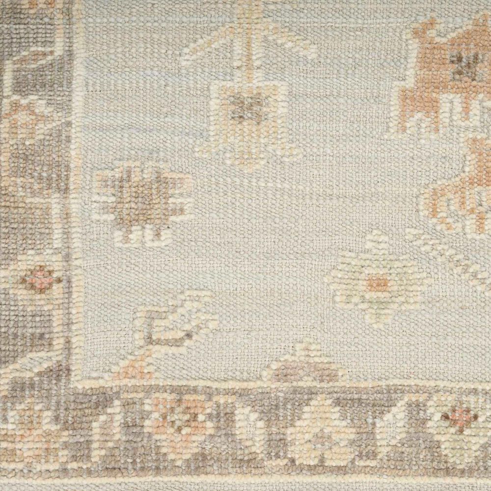 Nourison Whispers 9&#39; x 12&#39; Light Blue and Grey Area Rug, , large