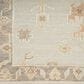 Nourison Whispers 9" x 12" Light Blue and Grey Area Rug, , large