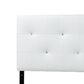 Baxton Studio Kirchem Twin Upholstered Headboard in White, , large