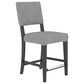 Declan Dining Fixed Stool in Midnight Black Washed, , large