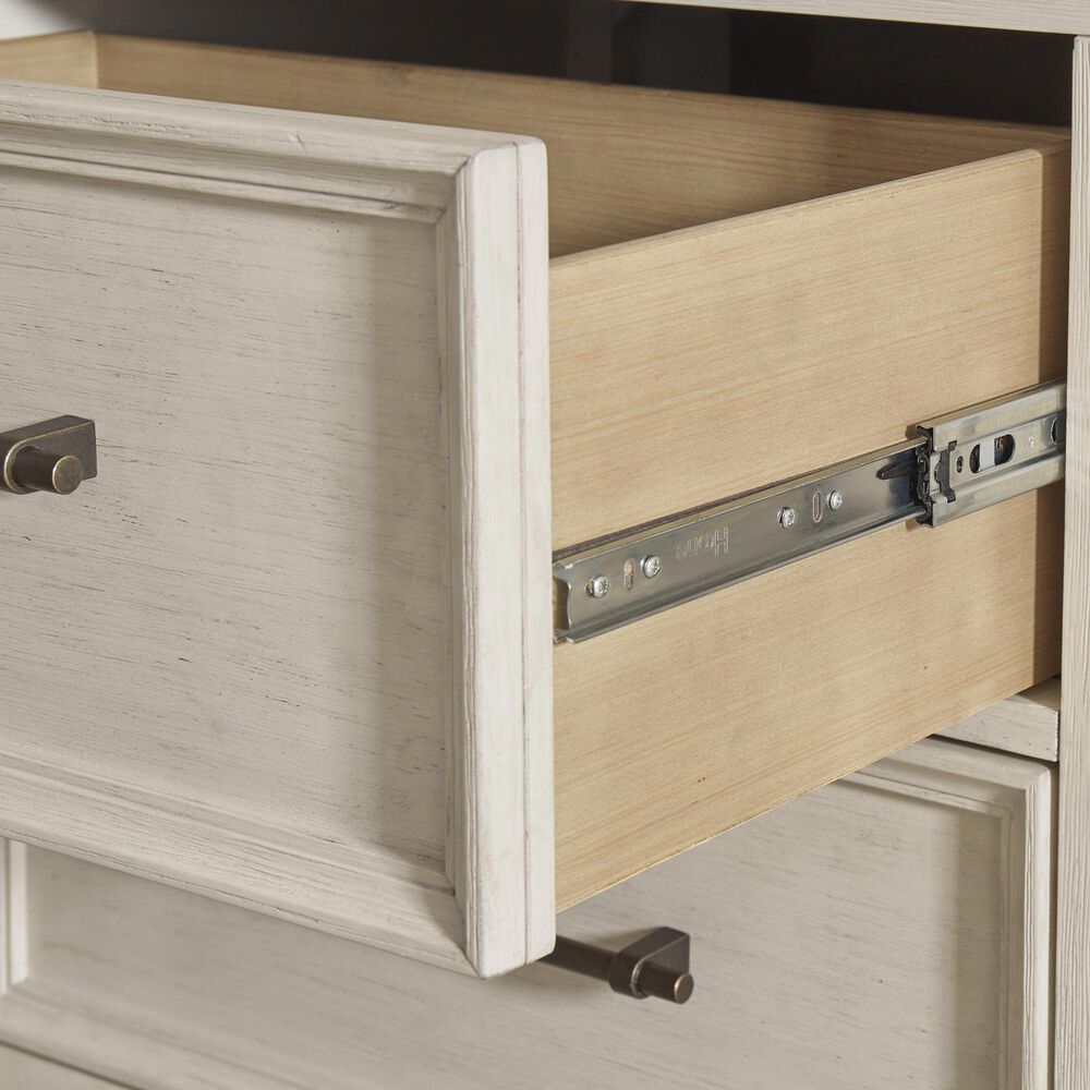 Ashley Shaybrock 2-Drawer Nightstand in Antique White and Brown, , large