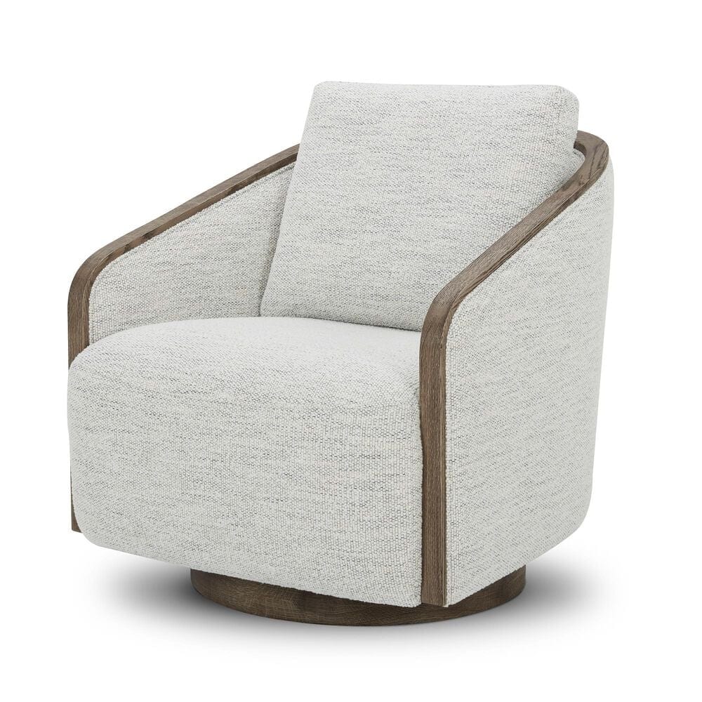 Interlochen Swivel Chair in Merino Cotton, , large