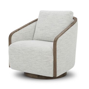 Interlochen Swivel Chair in Merino Cotton, , large