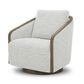 Interlochen Swivel Chair in Merino Cotton, , large