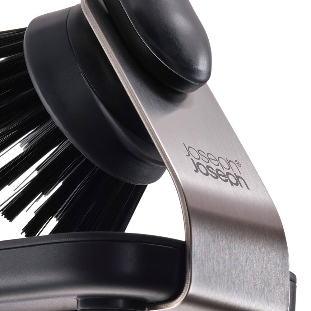 Joseph Joseph SinkTech Washing Up Brush with Steel Stand in Grey, , large