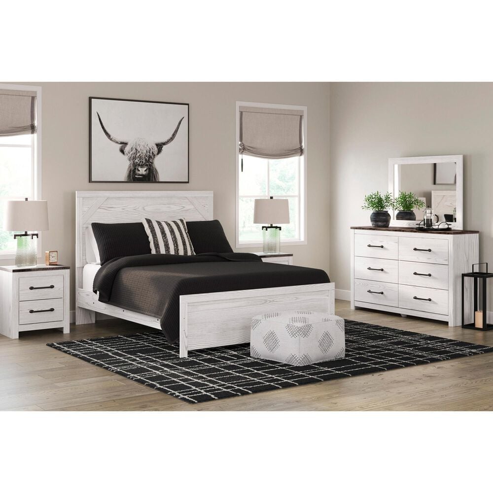 Ashley Gerridan 6 Drawers Dresser in White and Gray, , large
