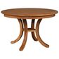 Trailway Llc Roll On Dining Table in Cappuccino - Table Only, , large