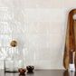 Soho Studio Myorka Cream 4" x 4" Ceramic Tile, , large